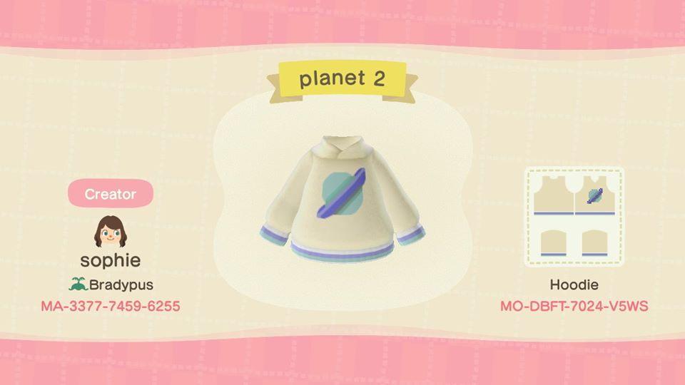 Animal Crossing Design Code: MO-DBFT-7024-V5WS Planet 2