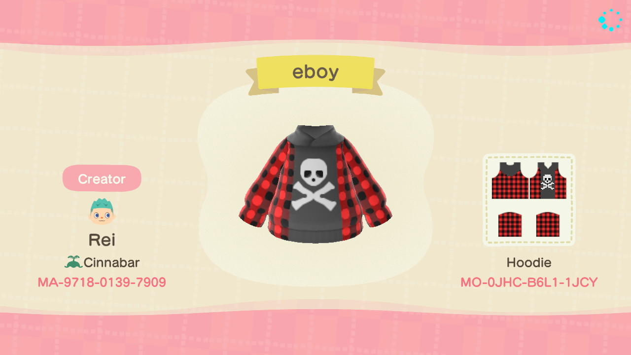 Animal Crossing Design Code: MO-DJHC-B6L1-1JCY Eboy