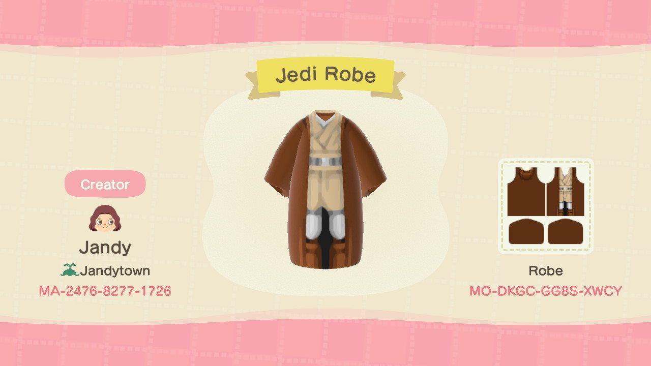 Animal Crossing Design Code: MO-DKGC-GG8S-XWCY Jedi Rode