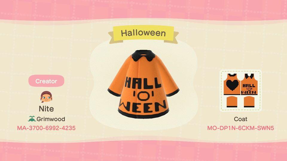 Animal Crossing Design Code: MO-DP1N-6CKM-SWN5 Halloween