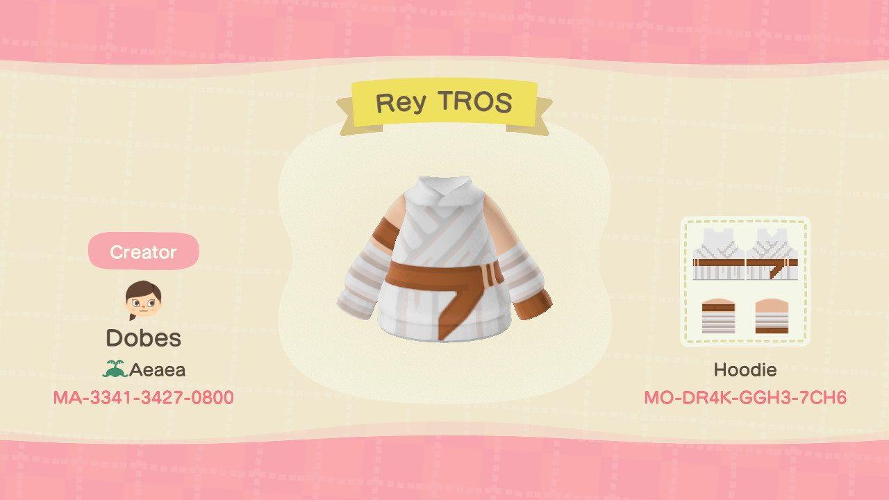 Animal Crossing Design Code: MO-DR4K-GGH3-7CH6 Rey TROS