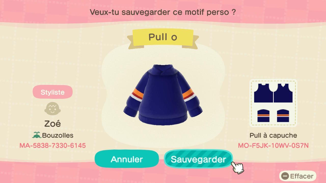 Animal Crossing Design Code: MO-F5JK-10WV-0S7N Pull o