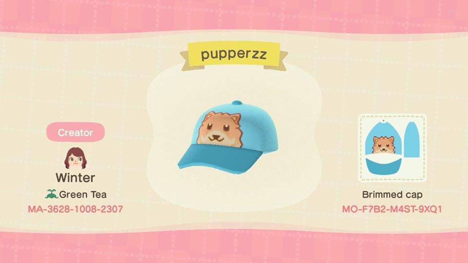 Animal Crossing Design Code: MO-F7B2-M4ST-9XQ1 Pupperzz