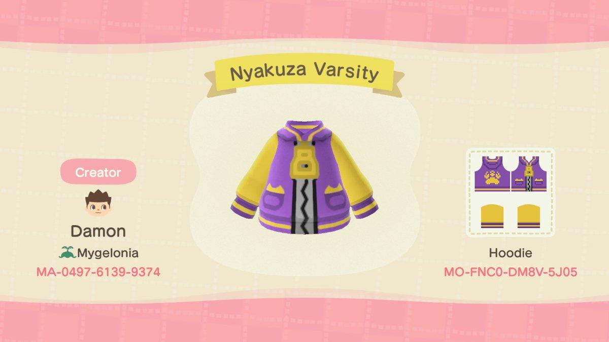 Animal Crossing Design Code: MO-FNC0-DM8V-5J05 Nyakuza Varsity