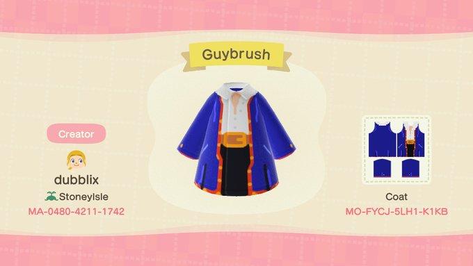 Animal Crossing Design Code: MO-FYCJ-5LH1-K1KB Guybrush