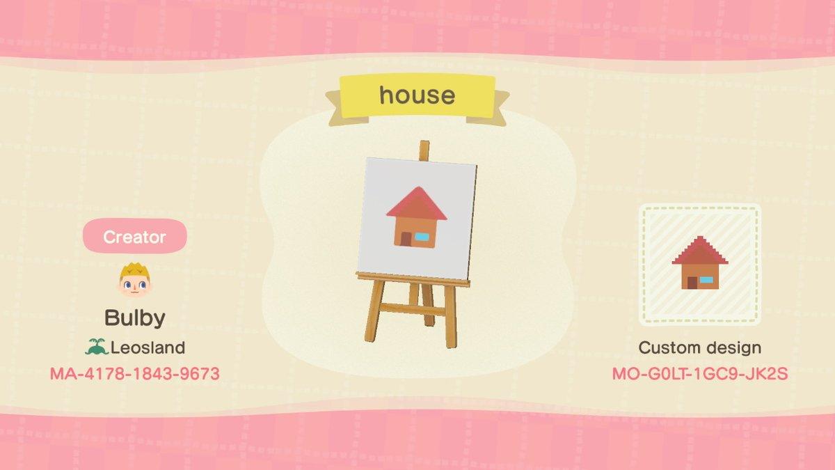 Animal Crossing Design Code: MO-G0LT-1GC9-JK2S House