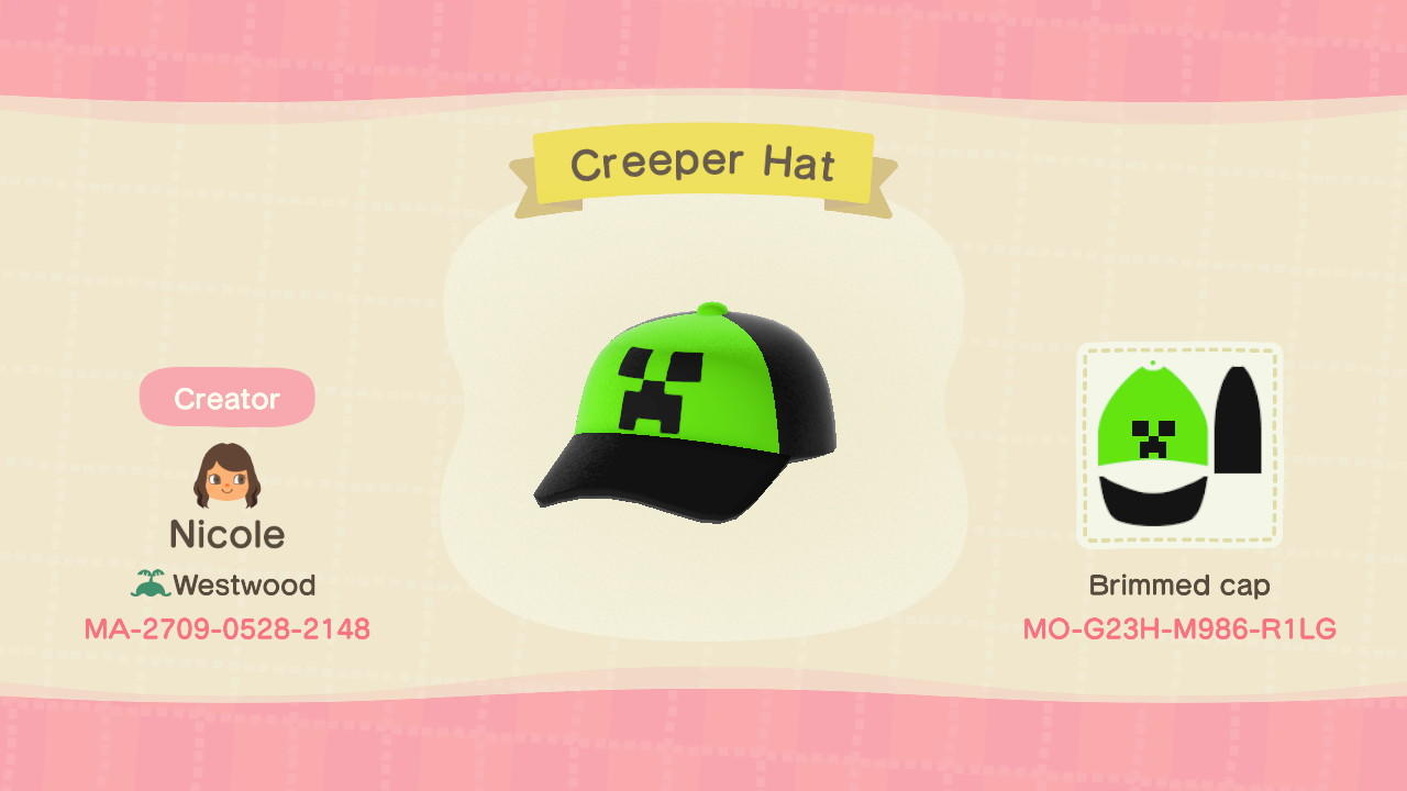 Animal Crossing New Horizons Design ID Codes, ACNH Creator IDs Database