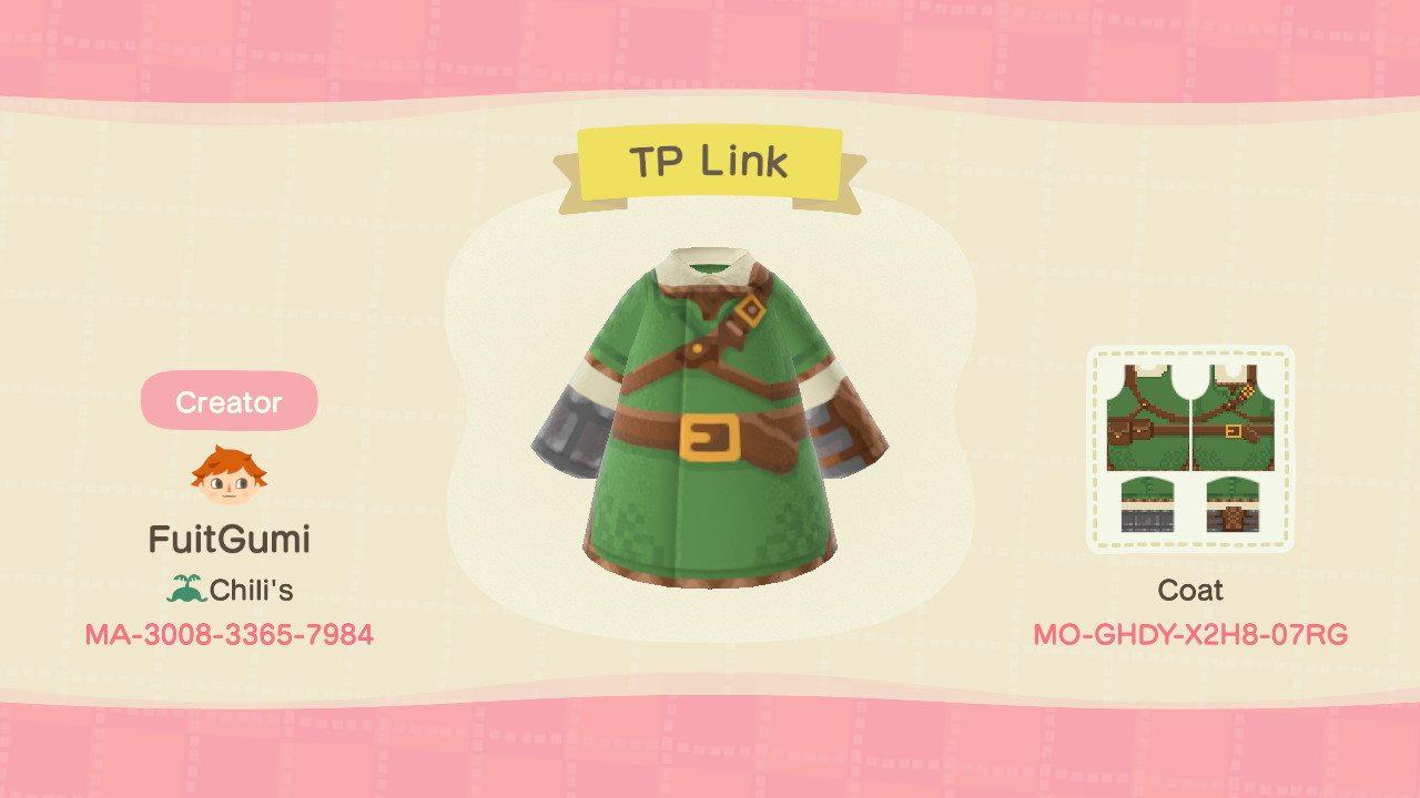 Animal Crossing Design Code: MO-GHDY-X2H8-07RG TP Link