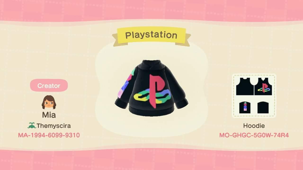 Animal Crossing Design Code: MO-GHGC-5G0W-74R4 PlayStation