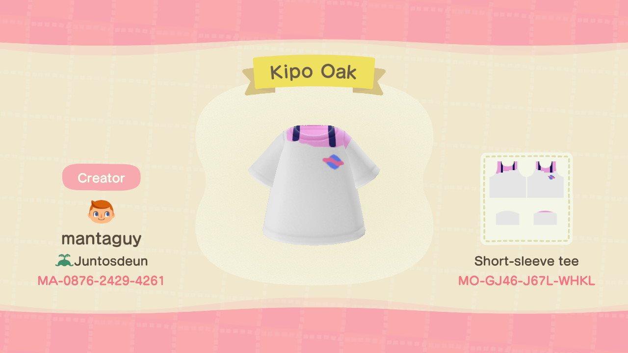 Animal Crossing Design Code: MO-GJ46-J67L-WHKL Kipo Oak