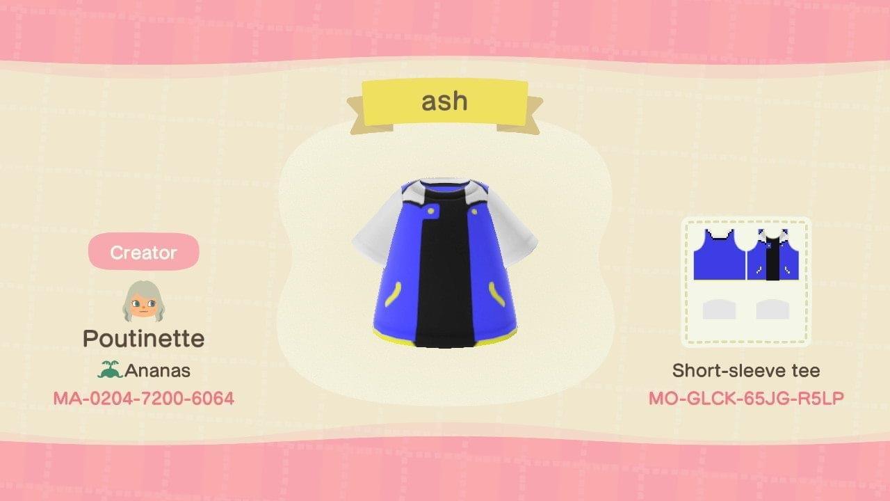 Animal Crossing Design Code: MO-GLCK-65JG-R5LP ash