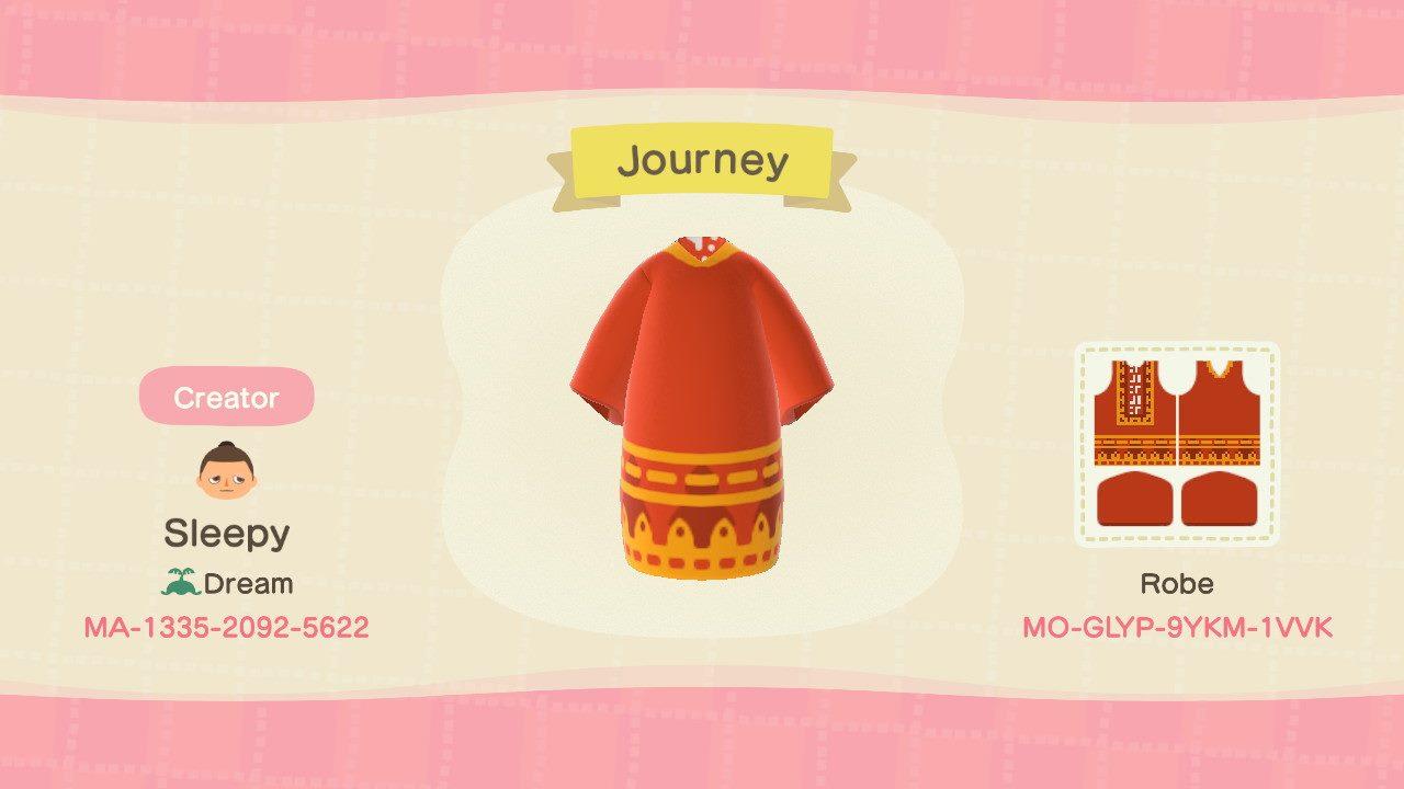 Animal Crossing Design Code: MO-GLYP-9YKM-1VVK Journey
