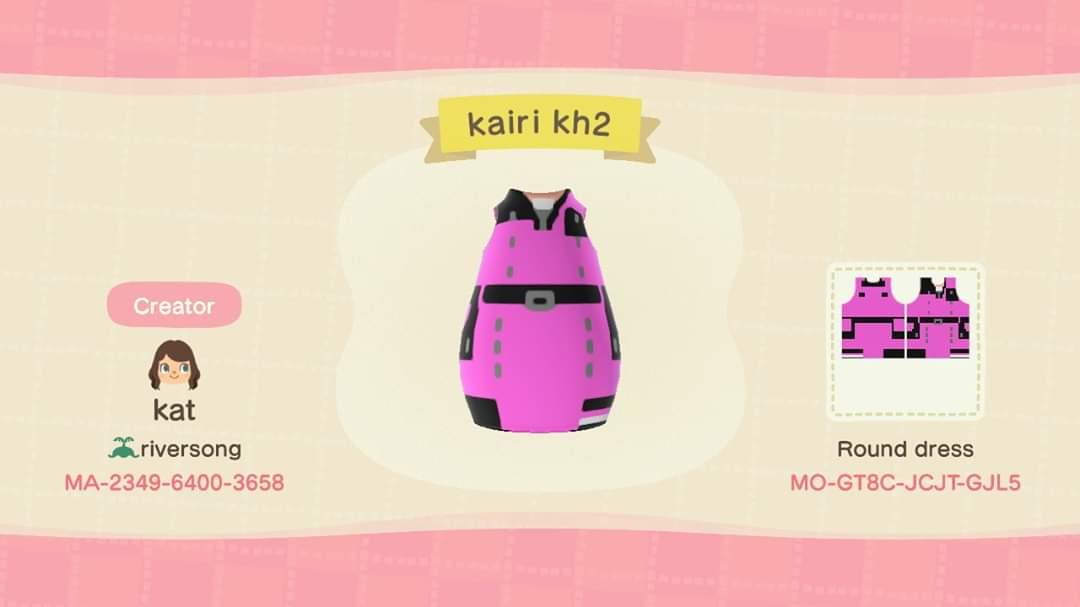 Animal Crossing Design Code: MO-GT8C-JCJT-GJL5 Kairi