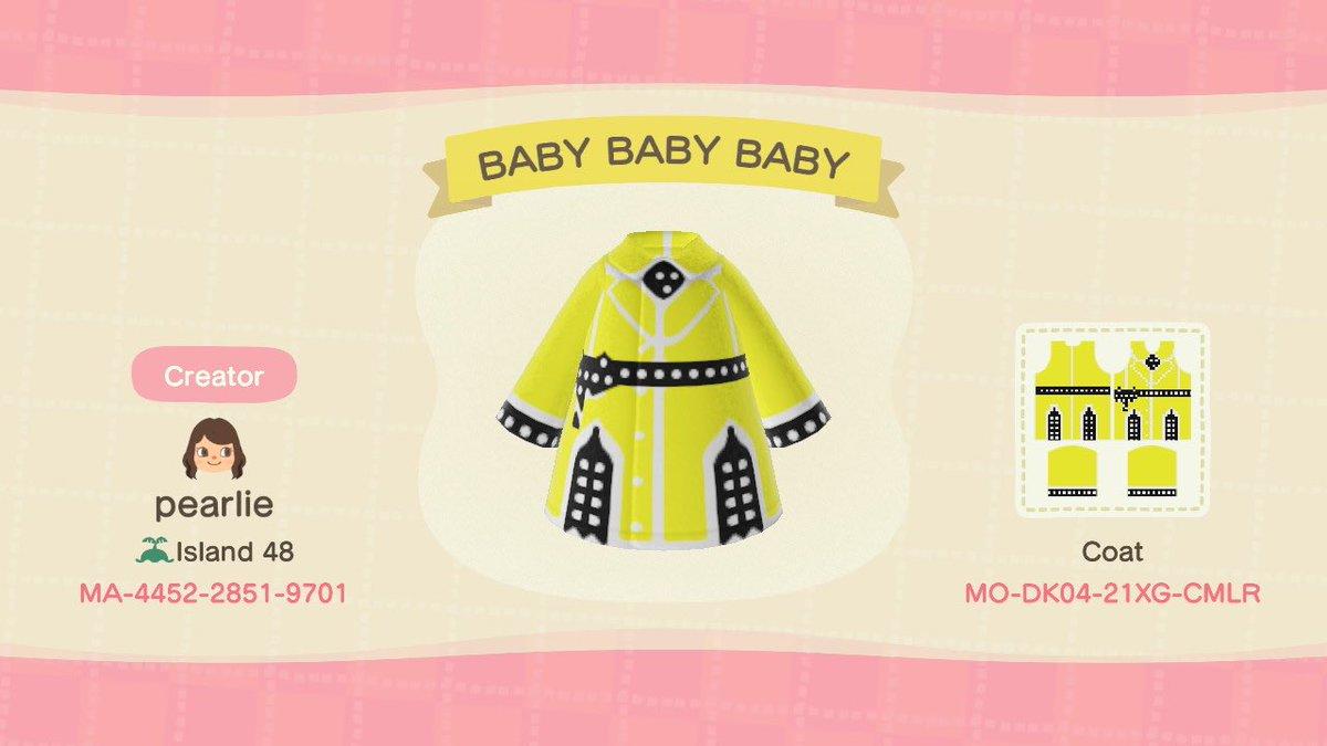 Animal Crossing Design Code: MO-H92G-RM74-9LYF BabyBabyBaby - AKB48