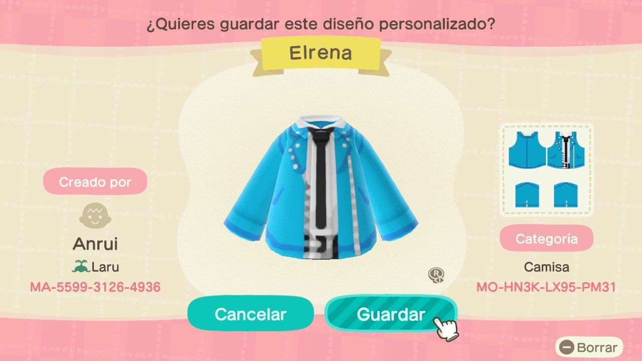 Animal Crossing Design Code: MO-HN3K-LX95-PM31 KHX - Elrena