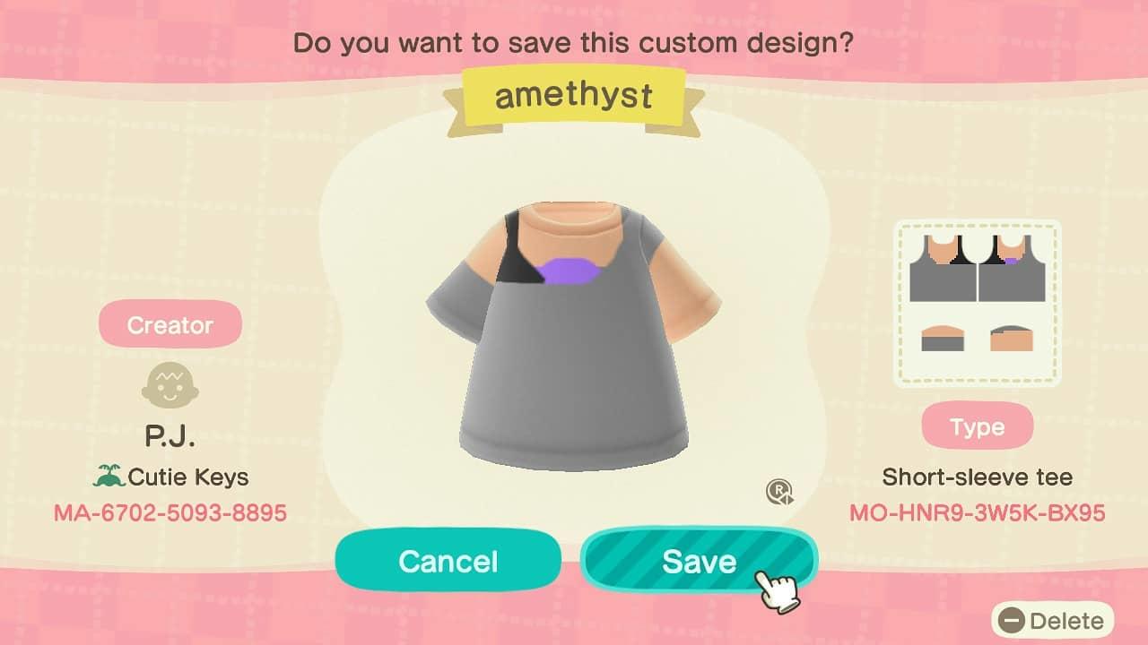 Animal Crossing Design Code: MO-HNR9-3W5K-BX95 MA 4 diff skin tones