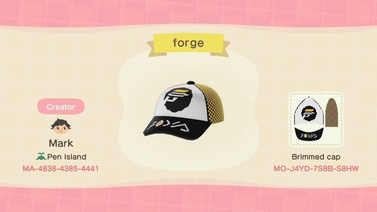 Animal Crossing Design Code: MO-J4YD-7S8B-S8HW Forge