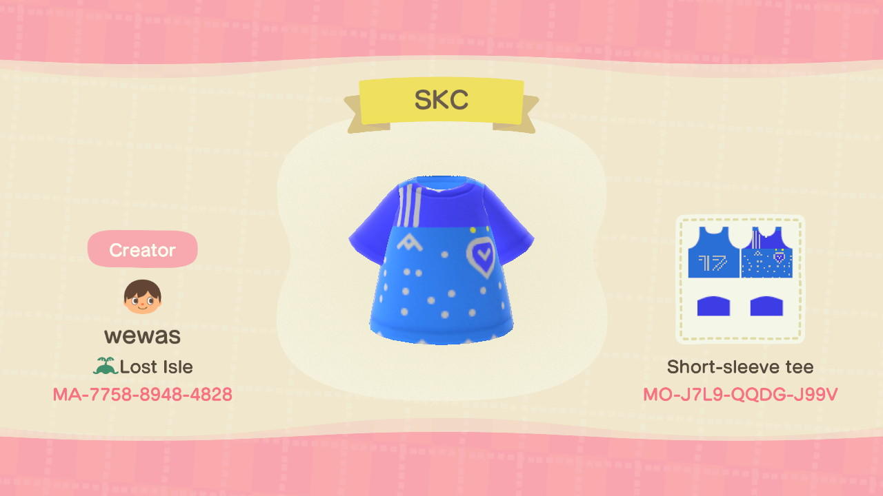 Animal Crossing Design Code: MO-J7L9-QQDQ-J99V SKC