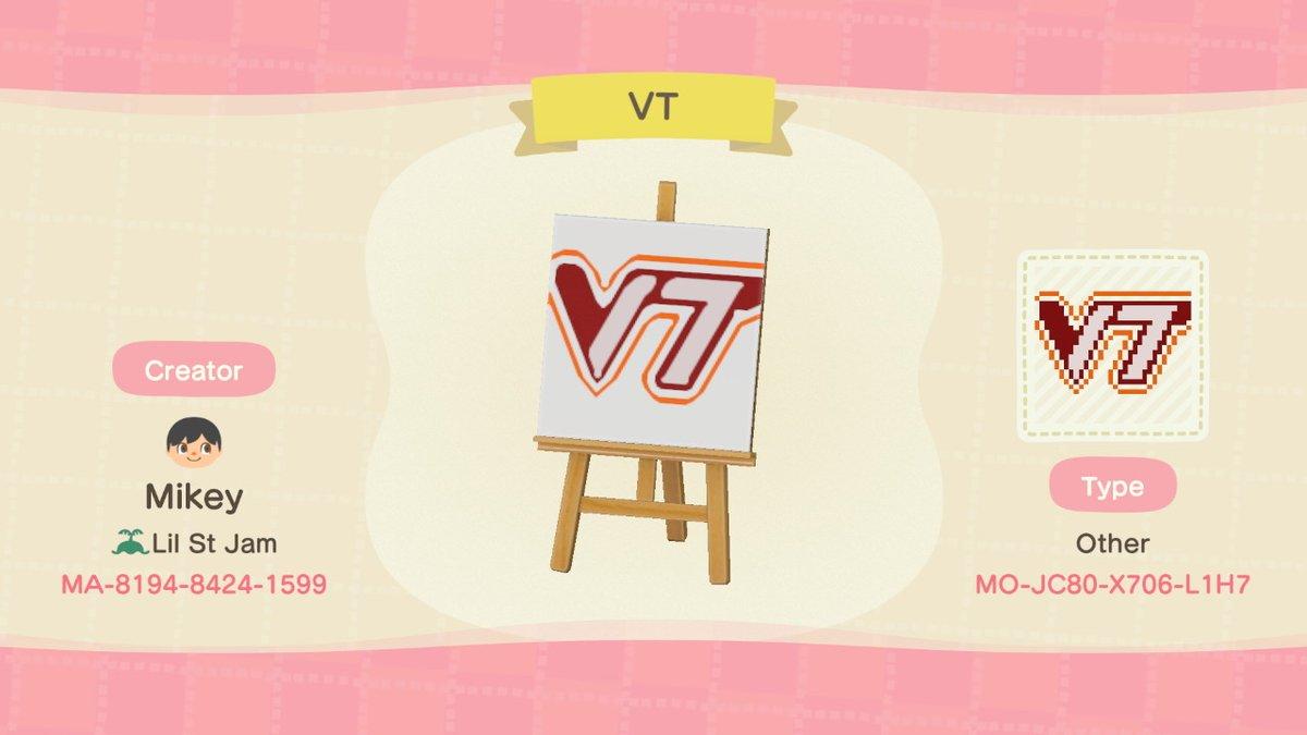 Animal Crossing Design Code: MO-JC80-X706-L1H7 VT 2017