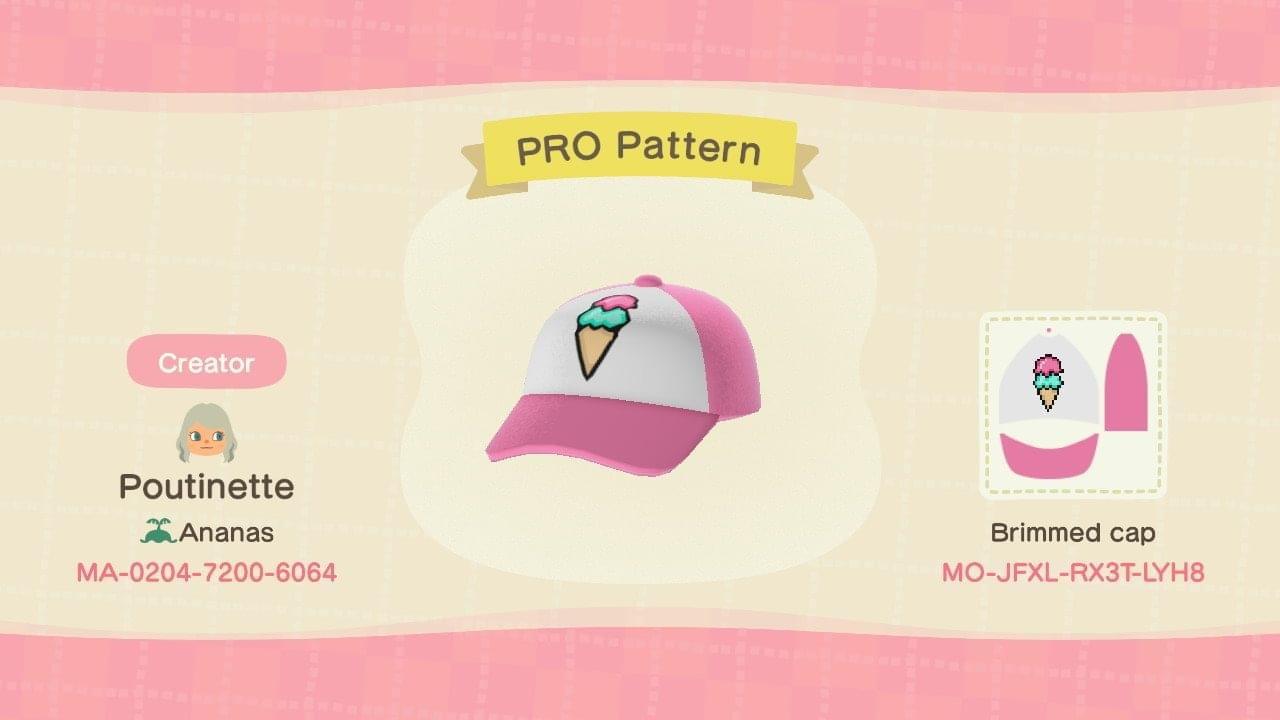 Animal Crossing Design Code: MO-JFXL-RX3T-LYH8 PRO Pattern
