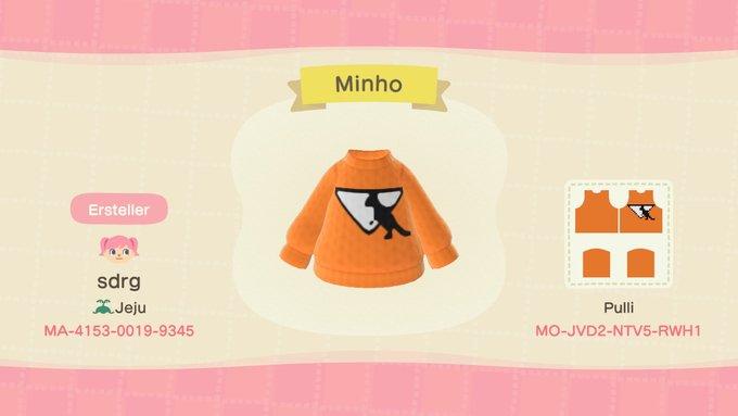 Animal Crossing Design Code: MO-JVD2-NTV5-RWH1 Lee Know Stray Kids