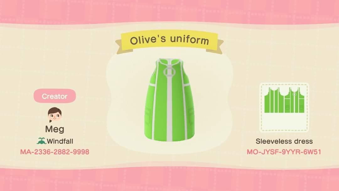 Animal Crossing Design Code: MO-JYSF-9YYR-6W51 Pushing Daisies uni