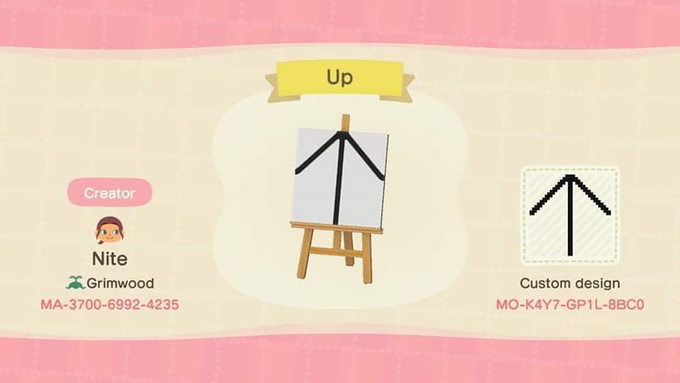 Animal Crossing Design Code: MO-K447-GP1L-8BC0 Up