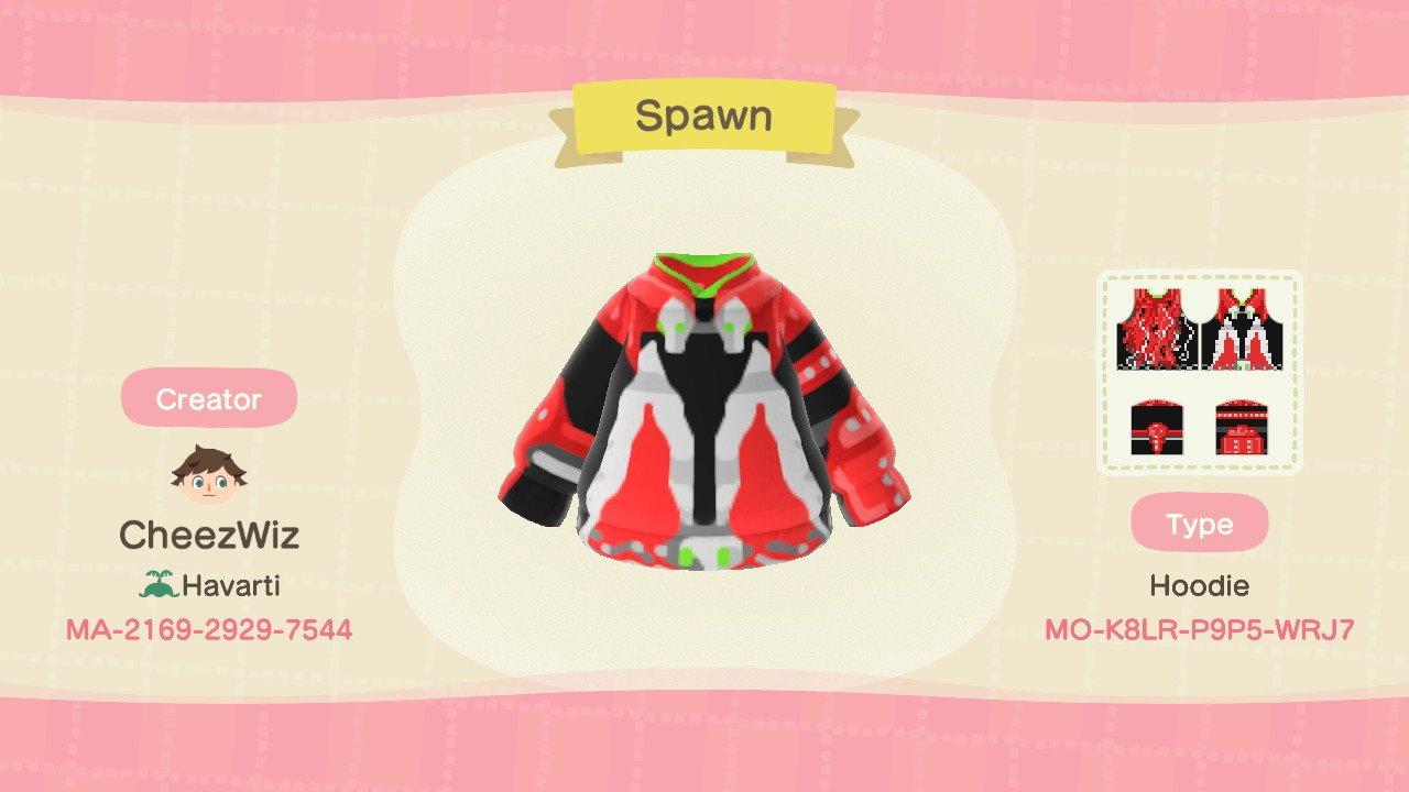Animal Crossing Design Code: MO-K8LR-P9P5-WRJ7 Spawn