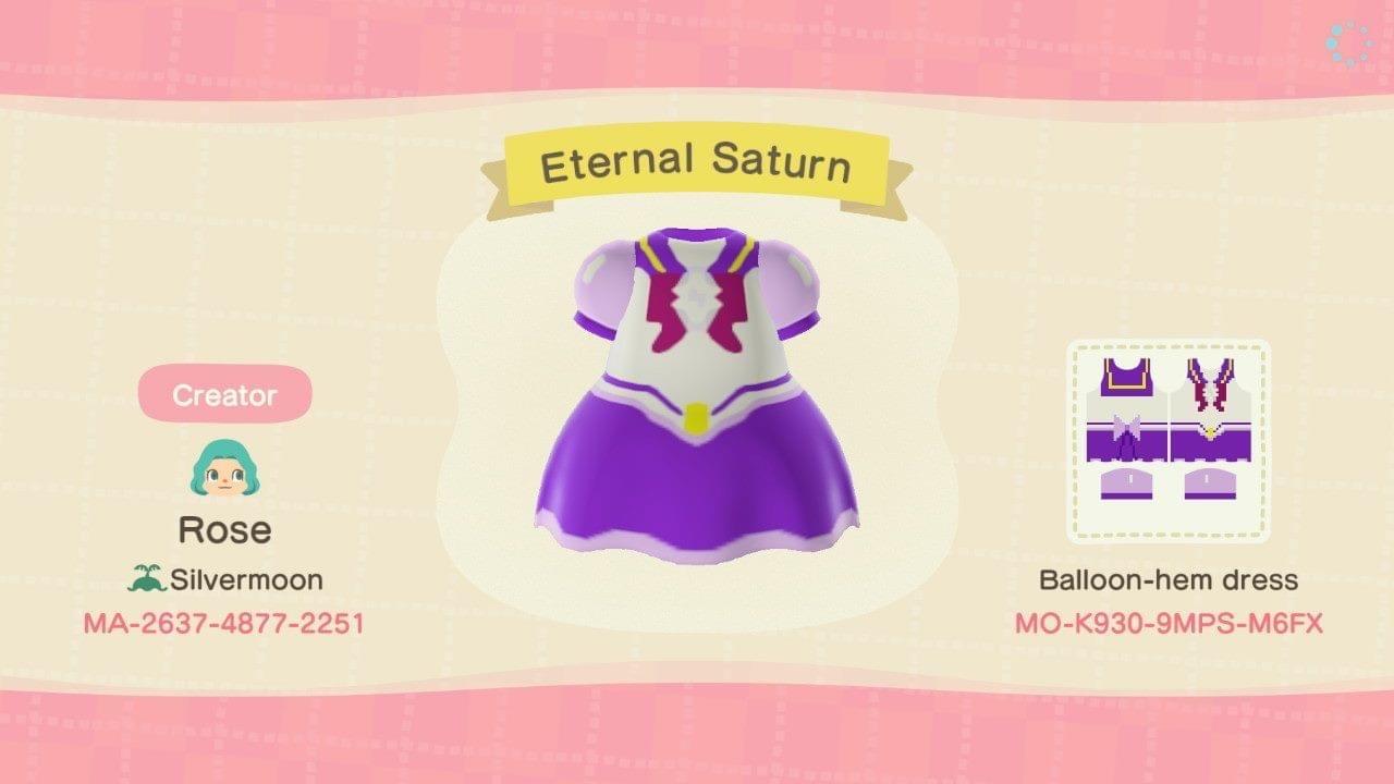 Animal Crossing Design Code: MO-K930-9MPS-M6FX Eternal Saturn