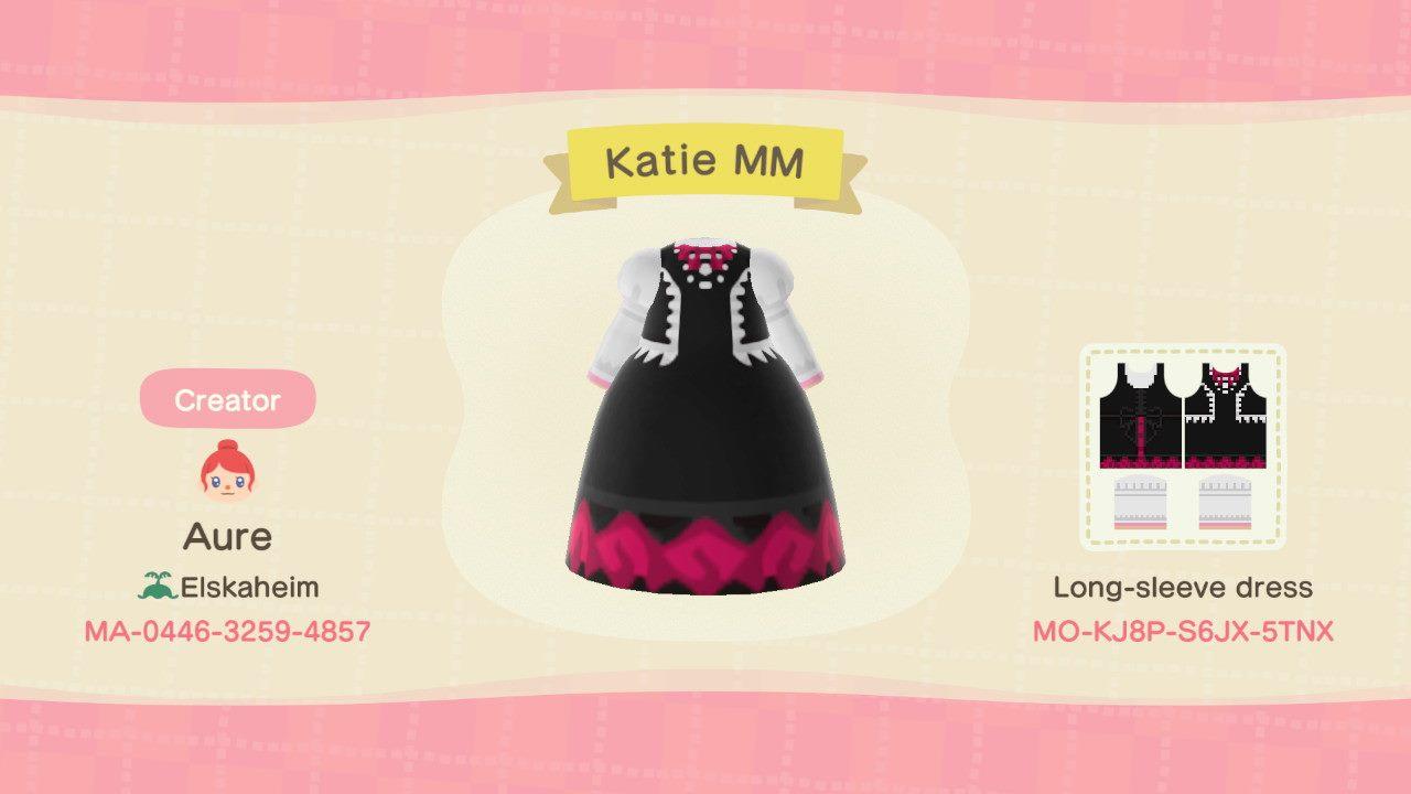 Animal Crossing Design Code: MO-KJ8P-S6JX-5TNX Katie MM