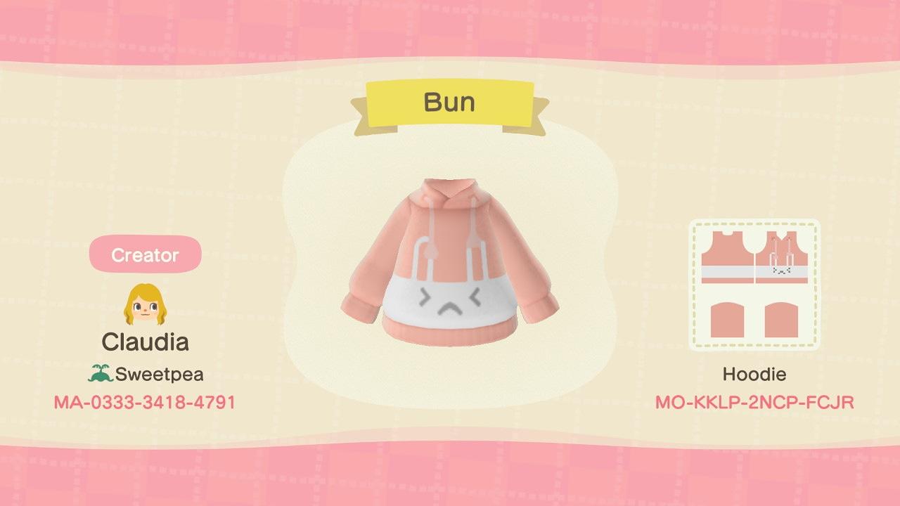 Animal Crossing Design Code: MO-KKLP-2NCP-FCJR Bun