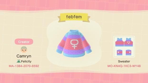 Animal Crossing Design Code: MO-KN4Q-1KC3-WY48 febfem