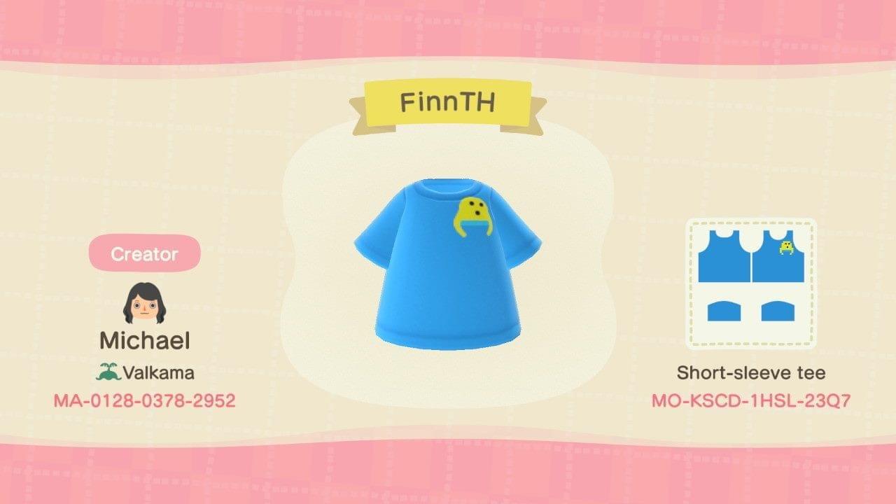 Animal Crossing Design Code: MO-KSCD-1HSL-23Q7 FinnTH