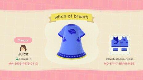 Animal Crossing Design Code: MO-KYY7-BNV8-HSS1 Homestuck witch