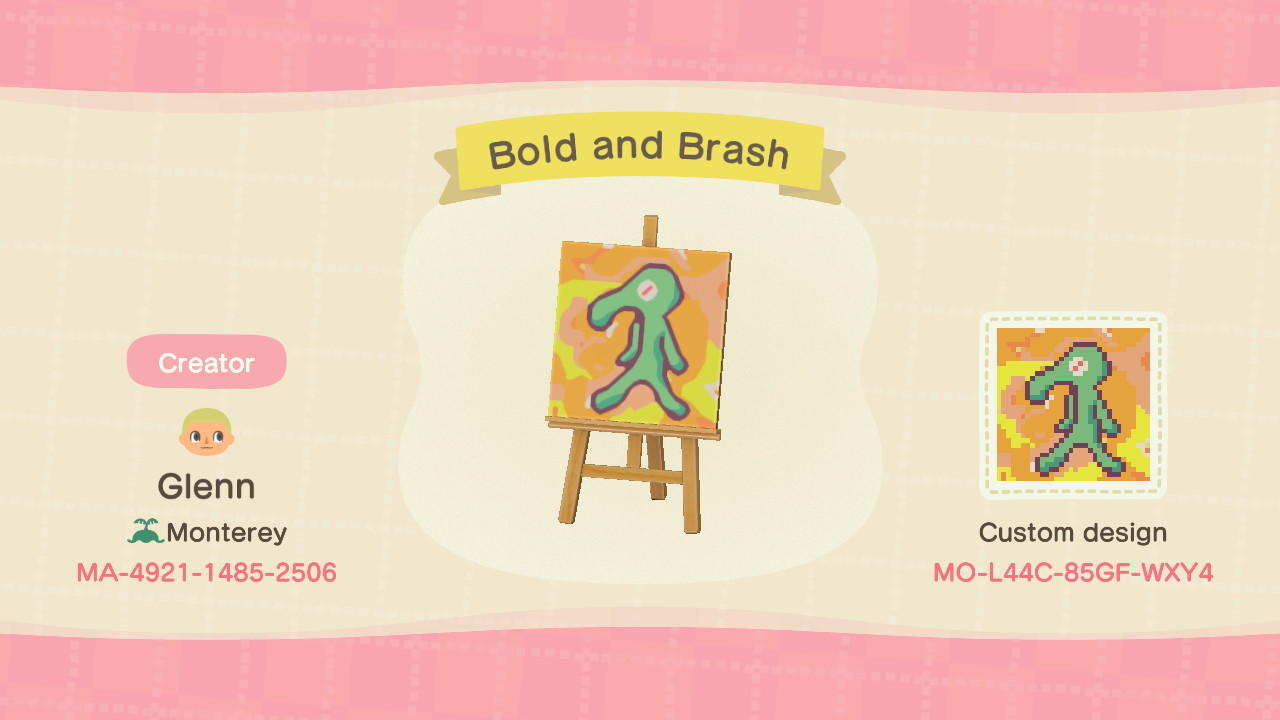 Animal Crossing New Horizons Design ID Codes, ACNH Creator IDs Database
