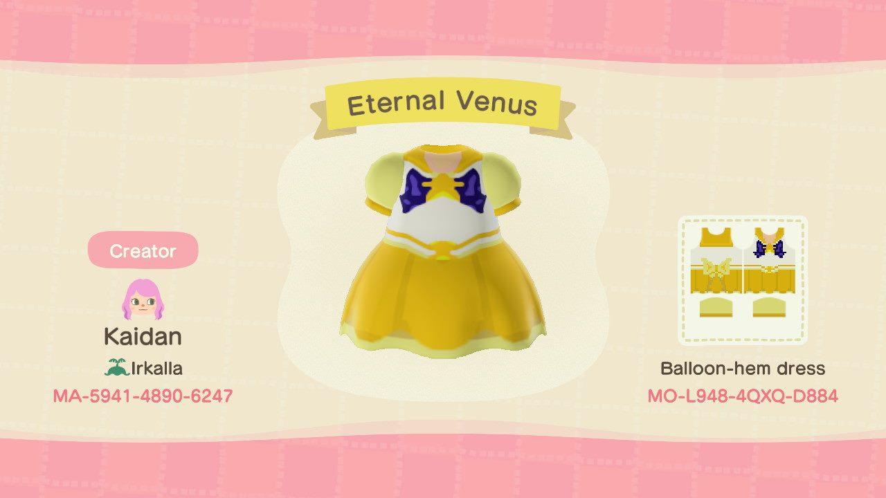 Animal Crossing Design Code: MO-L948-4QXQ-D884 Eternal Venus