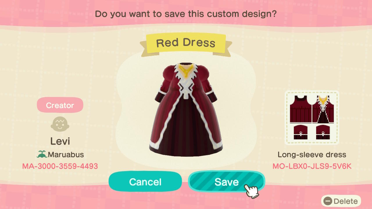 Animal Crossing New Horizons Design ID Codes, ACNH Creator
