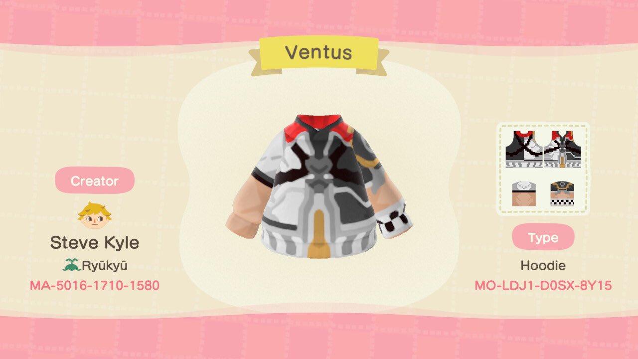 Animal Crossing Design Code: MO-LDJ1-D0SX-8Y15 Ventus