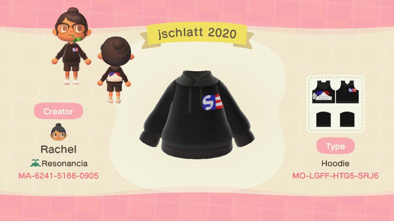 Animal Crossing Design Code: MO-LGFF-HTG5-SRJ6 jschlatt 2020