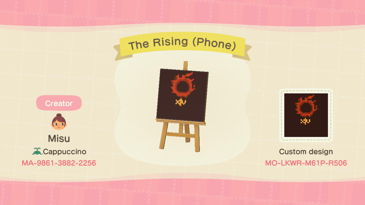 Animal Crossing Design Code: MO-LKWR-M61P-R506 FFXIV Phone Case