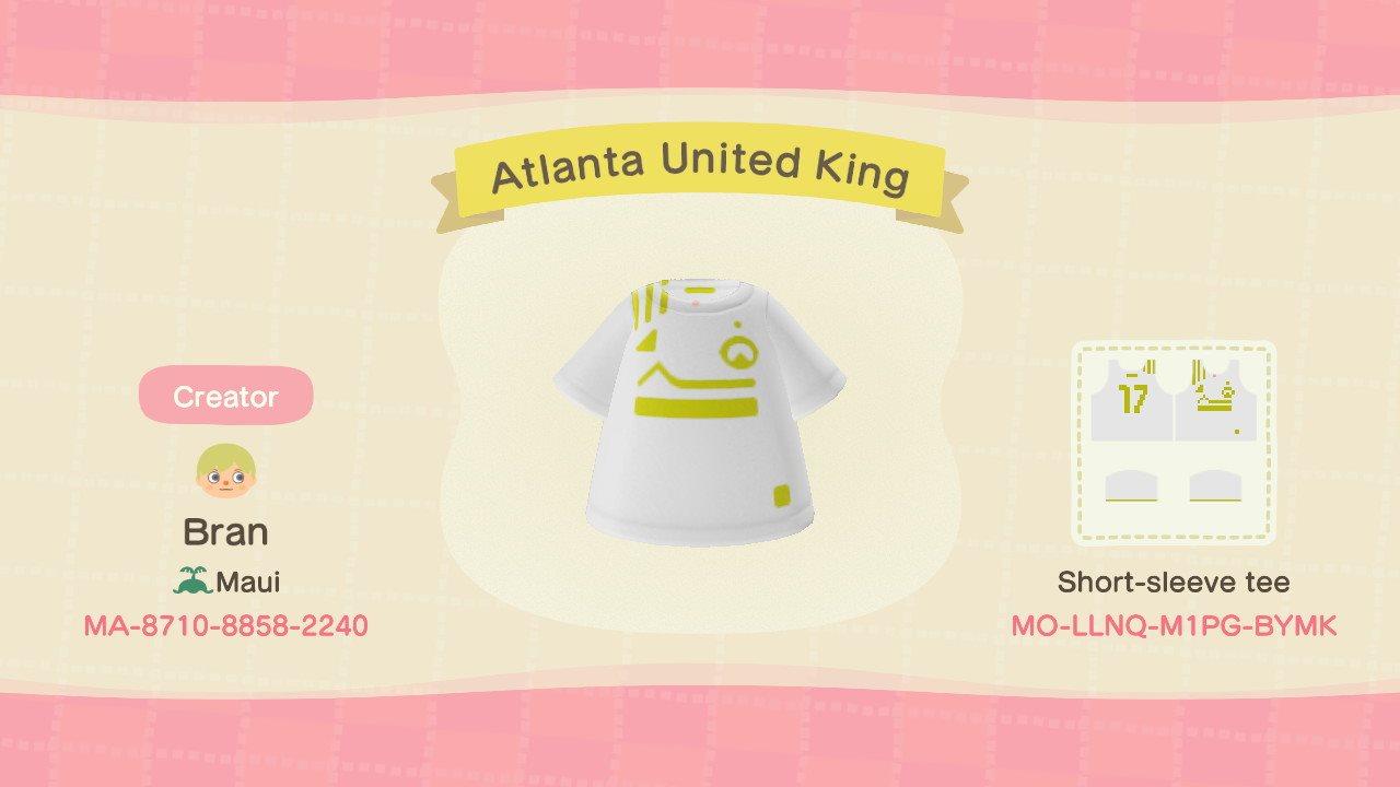 Animal Crossing Design Code: MO-LLNQ-M1PG-BYMK Atlanta United King