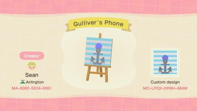 Animal Crossing Design Code: MO-LPQX-DR9H-484W GullyPhone