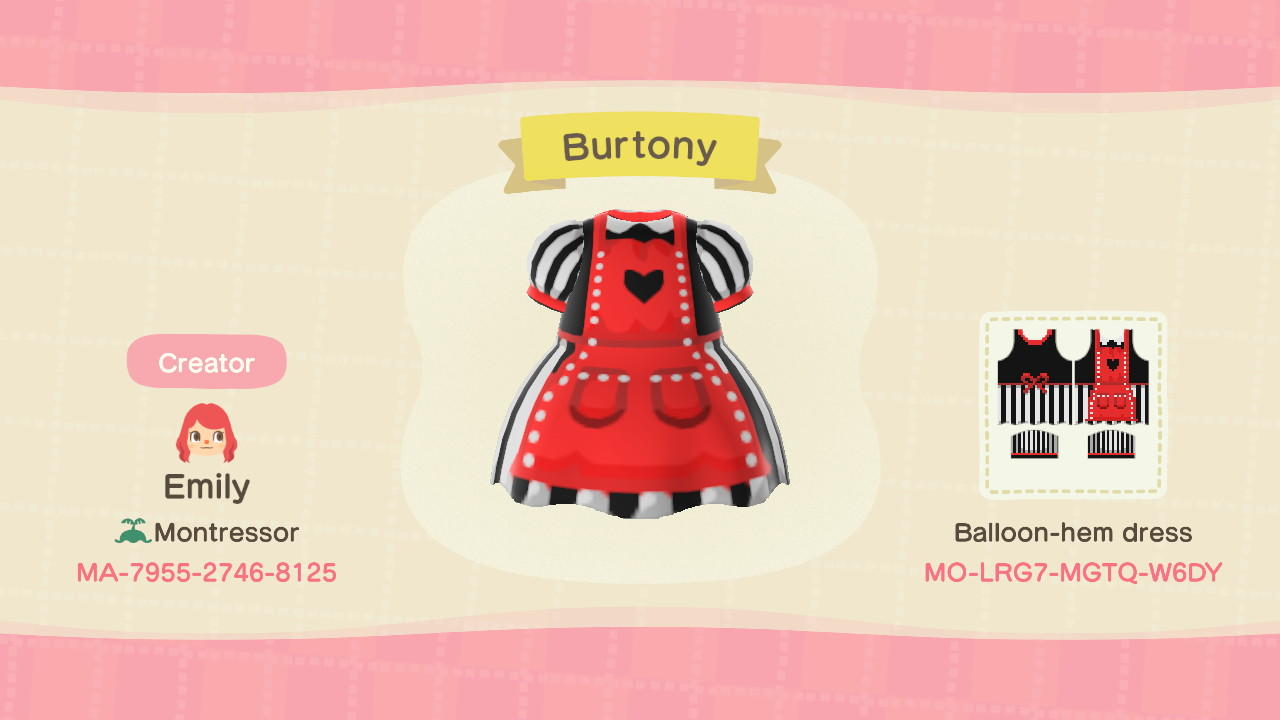 Animal Crossing Design Code: MO-LRG7-MGTQ-W6DY Burtony