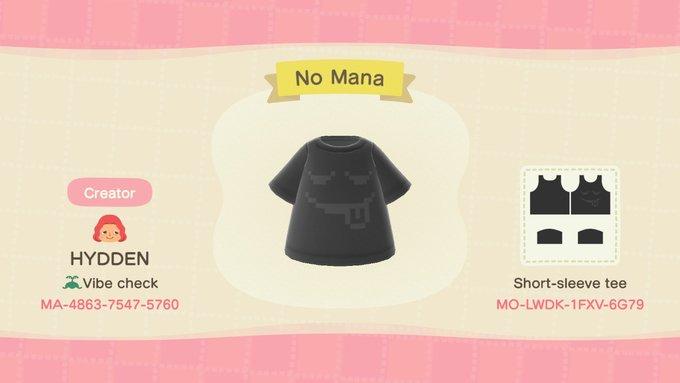 Animal Crossing Design Code: MO-LWDK-1FXV-6G79 No Mana