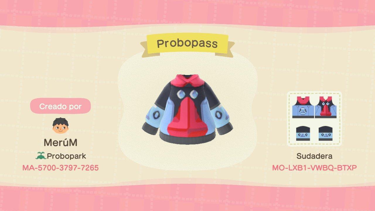 Animal Crossing Design Code: MO-LXB1-VWBQ-BTXP Pokémon Probopass