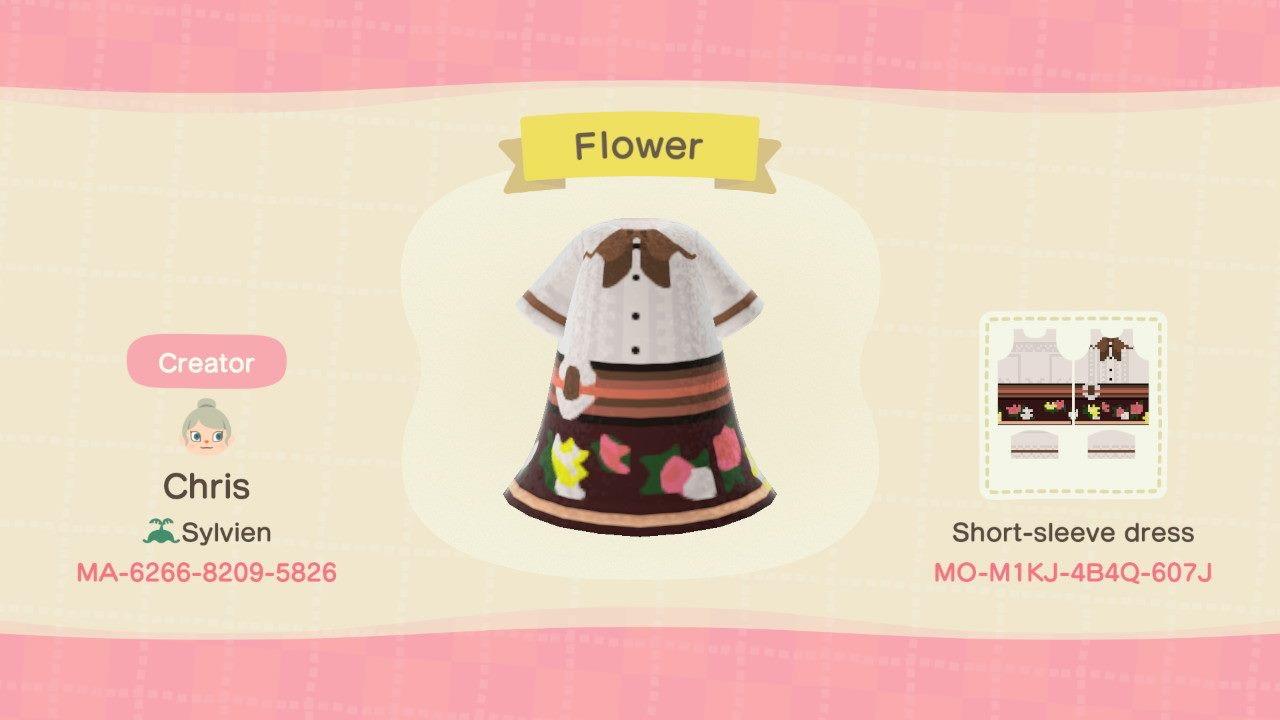Animal Crossing Design Code: MO-M1KJ-4B4Q-607J Pocket Camp Flower