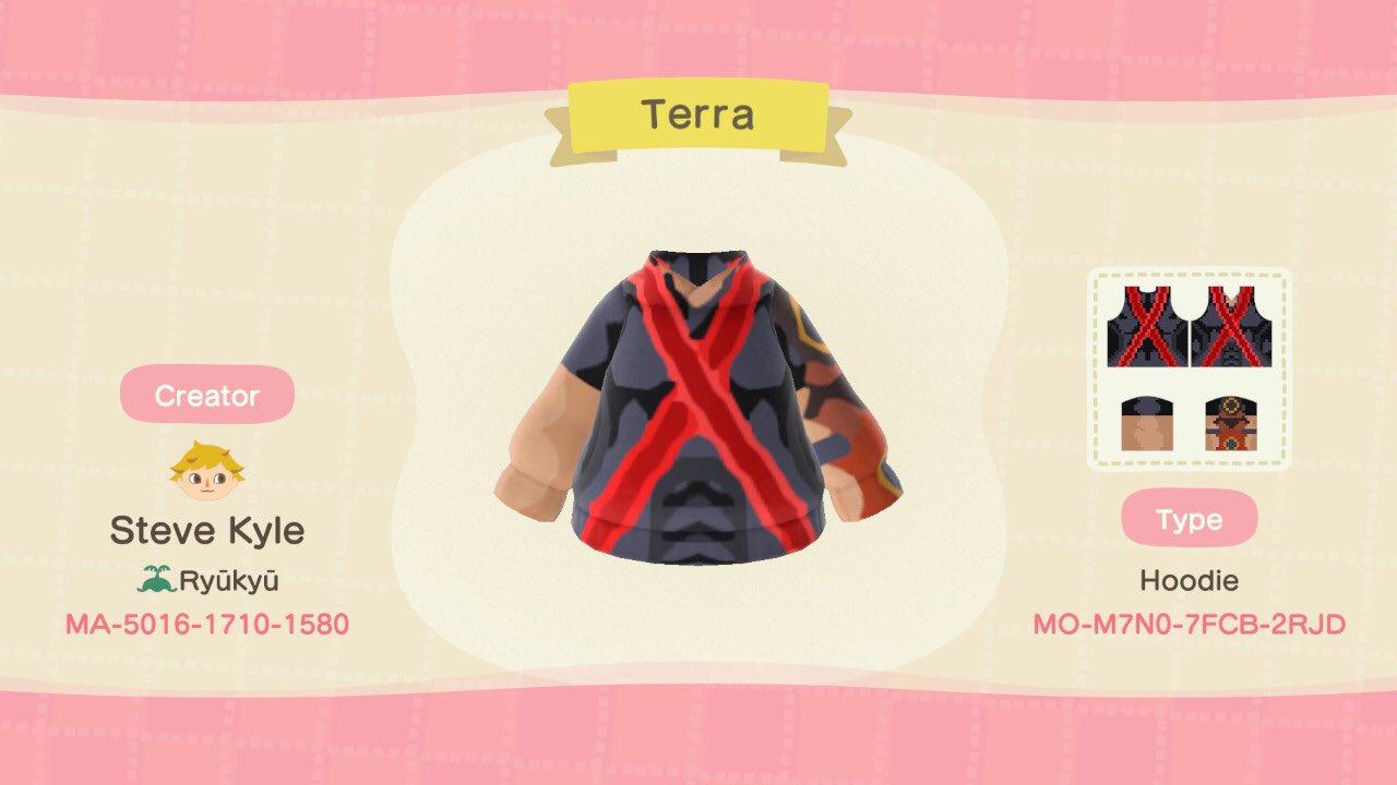 Animal Crossing Design Code: MO-M7N0-7FCB-2RJD Terra