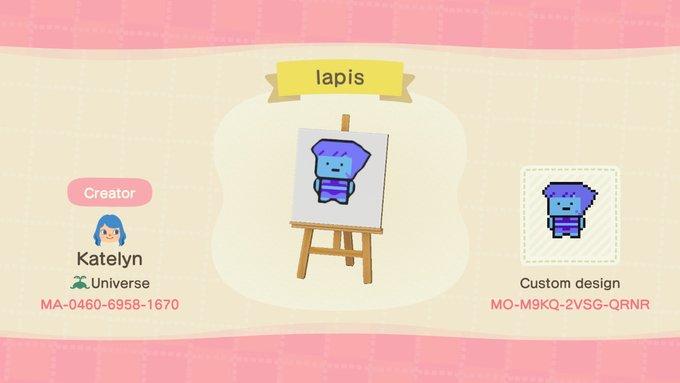 Animal Crossing Design Code: MO-M9KQ-2VSG-QRNR lapis