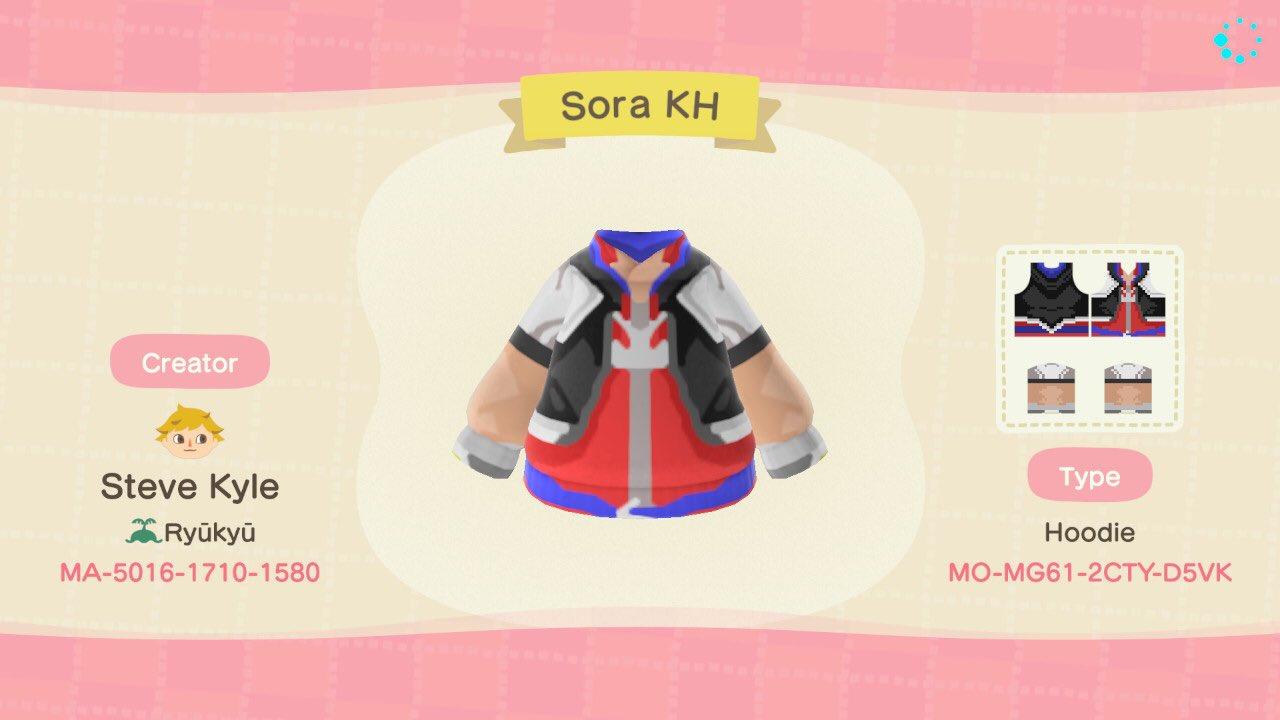 Animal Crossing Design Code: MO-MG61-2CTY-D5VK Sora KH
