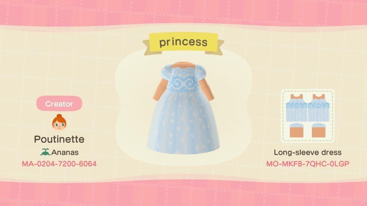 Animal Crossing Design Code: MO-MKF8-7QHC-0LGP princess